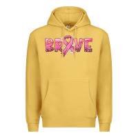 Antique Gold brave with ribbon Premium Hoodie - HRA Design Shop