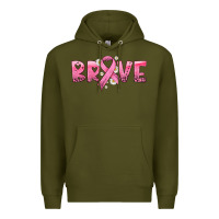 Army Green brave with ribbon Premium Hoodie - HRA Design Shop