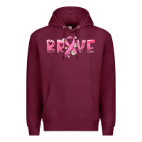 Burgundy brave with ribbon Premium Hoodie - HRA Design Shop
