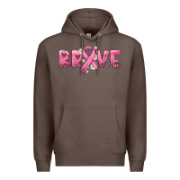Coffee brave with ribbon Premium Hoodie - HRA Design Shop