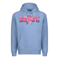 Colony Blue brave with ribbon Premium Hoodie - HRA Design Shop