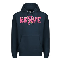 Navy brave with ribbon Premium Hoodie - HRA Design Shop