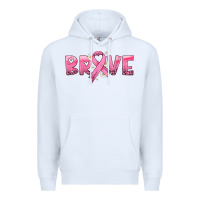 White brave with ribbon Premium Hoodie - HRA Design Shop