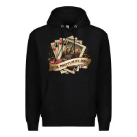 Black look pretty play dirty Premium Hoodie - SublimationCraftShop