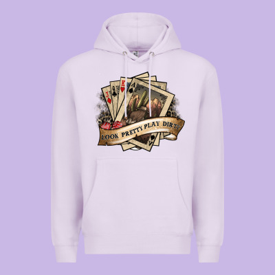 Look Pretty Play Dirty Premium Hoodie Designed By Sublimationcraftshop