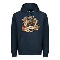 Navy look pretty play dirty Premium Hoodie - SublimationCraftShop