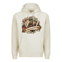 Oatmeal Heather look pretty play dirty Premium Hoodie - SublimationCraftShop