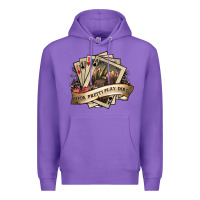 Purple look pretty play dirty Premium Hoodie - SublimationCraftShop