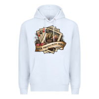 White look pretty play dirty Premium Hoodie - SublimationCraftShop