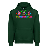 Forest Green lgbtq gnome  libbey glass Urban Hoodie - HRA Design Shop