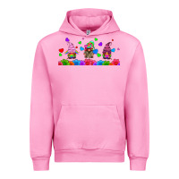 Fuchsia Pink lgbtq gnome  libbey glass Urban Hoodie - HRA Design Shop