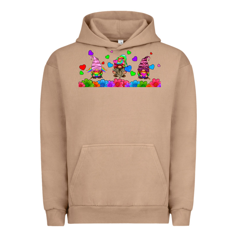 Lgbtq Gnome  Libbey Glass Urban Hoodie by HRA Design Shop | Teevron