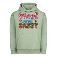 Pigment Oil Green sweet and sassy Urban Hoodie - HRA Design Shop