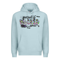 Blue Mist Perfectly Wicked Premium Hoodie - CowhideDigitalArt