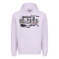 Lilac Perfectly Wicked Premium Hoodie - CowhideDigitalArt