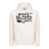Pale Pink Perfectly Wicked Premium Hoodie - CowhideDigitalArt