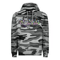 Slate Camo Perfectly Wicked Premium Hoodie - CowhideDigitalArt