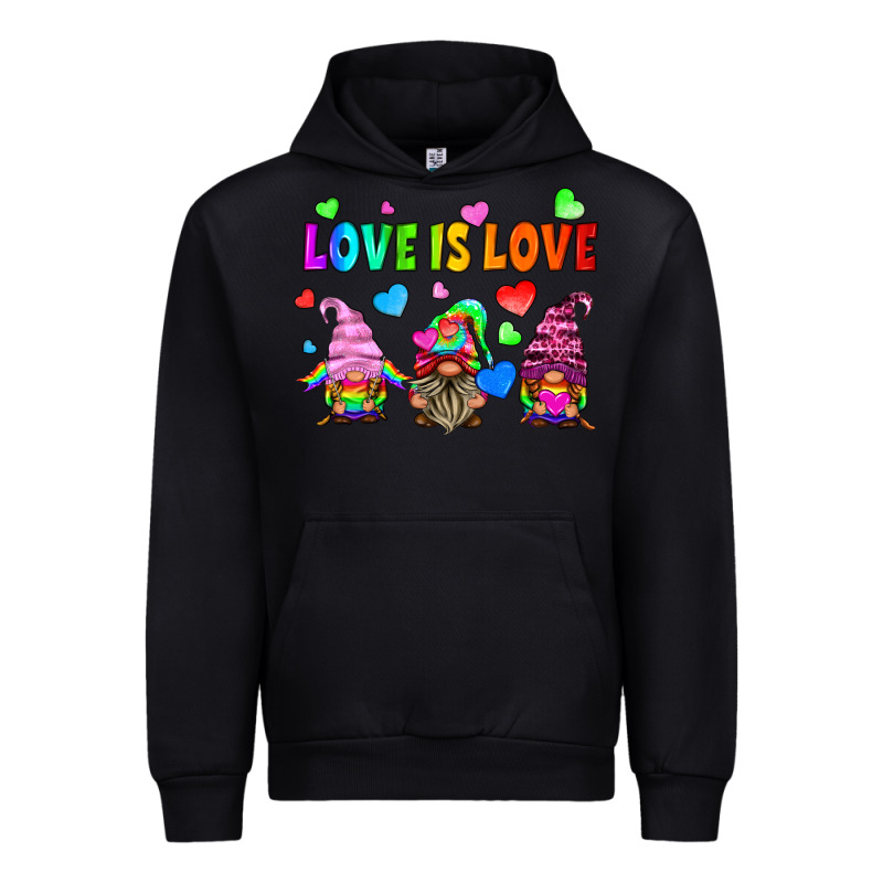 Lgbtq Love Is Love Gnomes Urban Hoodie by HRA Design Shop | Teevron