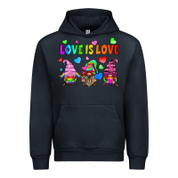 Navy lgbtq love is love gnomes Urban Hoodie - HRA Design Shop
