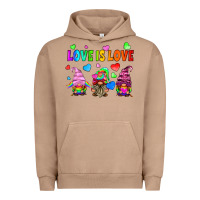 Pigment Burro lgbtq love is love gnomes Urban Hoodie - HRA Design Shop