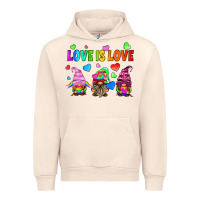 Sandshell lgbtq love is love gnomes Urban Hoodie - HRA Design Shop