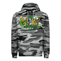 Slate Camo st patricks day one lucky nurse Premium Hoodie - Neo Western