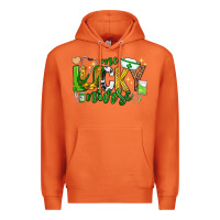 Carrot st patricks day one lucky nurse Premium Hoodie - Neo Western