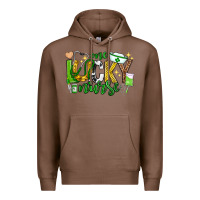 Chestnut st patricks day one lucky nurse Premium Hoodie - Neo Western