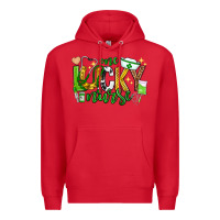Red st patricks day one lucky nurse Premium Hoodie - Neo Western
