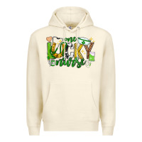 Sandshell st patricks day one lucky nurse Premium Hoodie - Neo Western