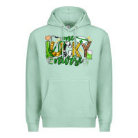 Seafoam st patricks day one lucky nurse Premium Hoodie - Neo Western