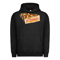 Pigment Black chocolate christmas cake fa element Urban Hoodie - FaDigitalArtStudio