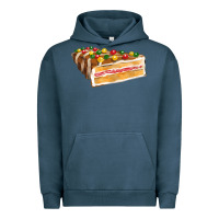 Pigment Midnight Navy chocolate christmas cake fa element Urban Hoodie - FaDigitalArtStudio