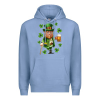 Colony Blue st patricks elf Premium Hoodie - Neo Western