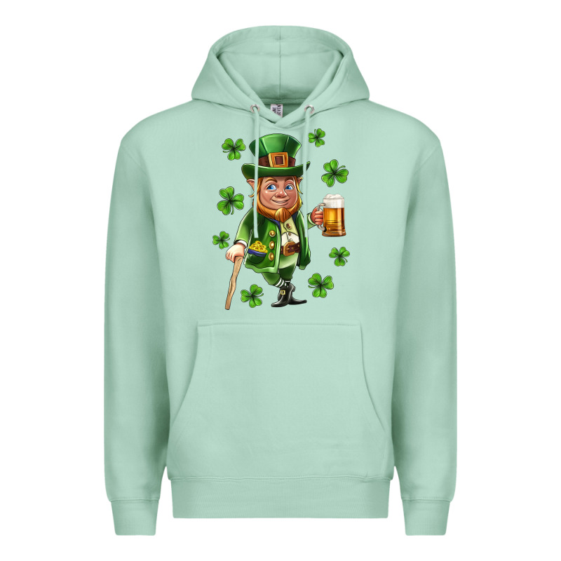 St Patricks Elf Premium Hoodie by Neo Western | Teevron