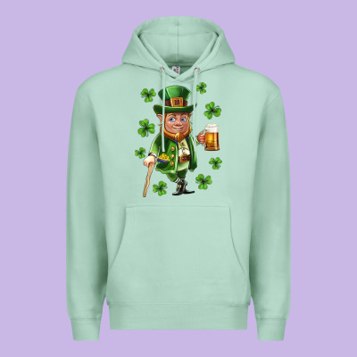St Patricks Elf Premium Hoodie Designed By Neo Western