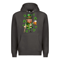 Smoke st patricks elf Premium Hoodie - Neo Western