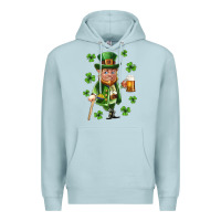 Blue Mist st patricks elf Premium Hoodie - Neo Western