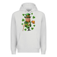 Dove Grey st patricks elf Premium Hoodie - Neo Western