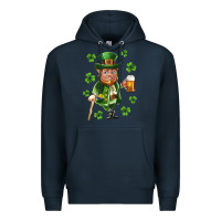 Navy st patricks elf Premium Hoodie - Neo Western