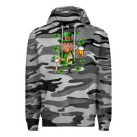 Slate Camo st patricks elf Premium Hoodie - Neo Western