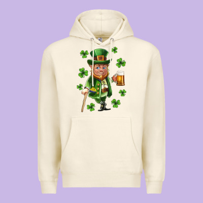 St Patricks Elf Premium Hoodie Designed By Neo Western