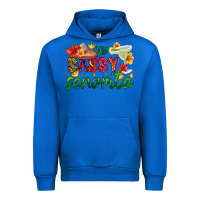 Cobalt sassy senorita Urban Hoodie - HRA Design Shop