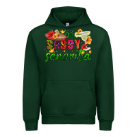 Forest Green sassy senorita Urban Hoodie - HRA Design Shop
