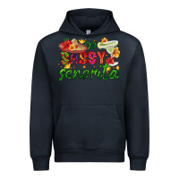 Navy sassy senorita Urban Hoodie - HRA Design Shop