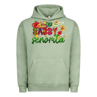 Pigment Oil Green sassy senorita Urban Hoodie - HRA Design Shop