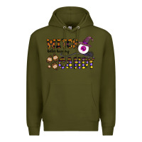 Army Green Witch Better Have My Candy Premium Hoodie - CowhideDigitalArt