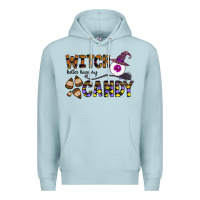 Blue Mist Witch Better Have My Candy Premium Hoodie - CowhideDigitalArt