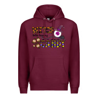Burgundy Witch Better Have My Candy Premium Hoodie - CowhideDigitalArt