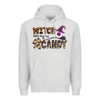 Dove Grey Witch Better Have My Candy Premium Hoodie - CowhideDigitalArt